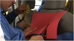 Most Sports Equipment Items Cut From Construction Paper In Three Minutes In A Prius