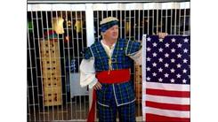 Longest Time To Balance American Flag On Chin While Listening To 'God Bless The USA'