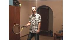Most Consecutive Tennis Ball Bounces Using Alternate Sides Of A Tennis Racket
