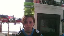 Most Xbox 360 Game Cases Balanced On Head