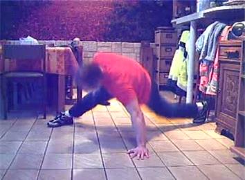 Most Consecutive One-Armed  Clapping Push Ups