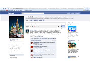 Longest Comment Thread On A Facebook Status Update