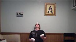 Most Baseballs Flashed While Balancing A Baseball On Forehead And Kneeling