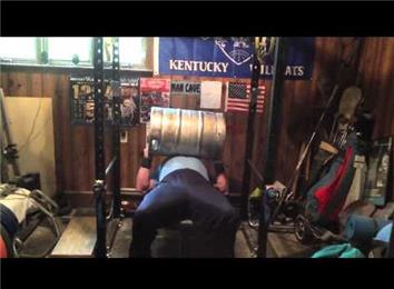 Most Reps Bench Pressing A 152-Pound Keg