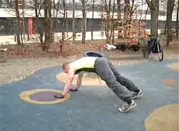 Most One-Armed Flying Superman Push-Ups