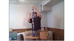 Tallest Soda Can Tower Assembled In 30 Seconds