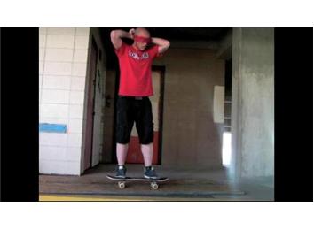 Most Consecutive Stationary 360 Underflips On A Skateboard While Blindfolded