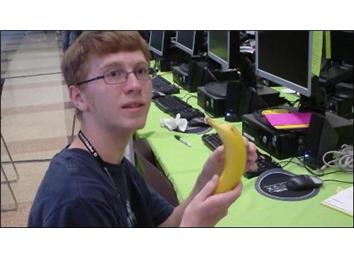 Fastest Time To Peel A Banana