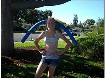 Longest Time To Hold A Musical Note While Riding A Skateboard And Balancing Pool Noodle On Head
