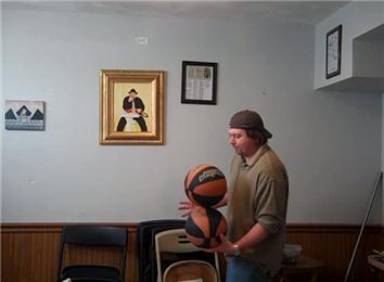 Longest Time To Balance A Basketball On Top of Another Basketball Using One Hand