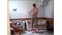 Most Consecutive Bounces Of A Table Tennis Ball On A Rubik's Cube While Balancing On A Rola Bola