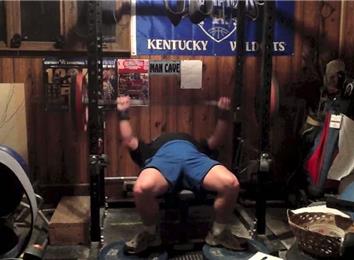 Most Consecutive Reps Bench Pressing 250-Pound Weight
