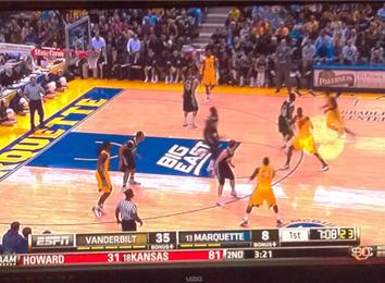 Largest Lead Over A Ranked NCAA Men\'s Basketball Team By An Unranked Team In The First Half
