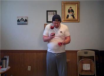 Most Catches In One Minute While Juggling Three Balls In A Box Pattern 