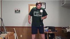 Most Softball Bounces On A Four-Pound Sledgehammer While Balancing On A Rola Bola