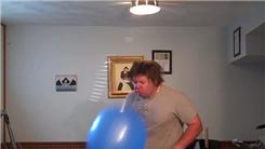Most Facial Hits With A Punch Balloon In 15 Seconds