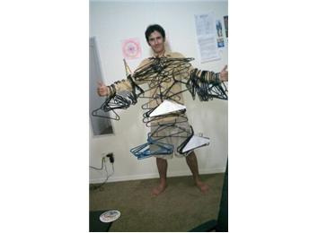Most Hangers Hung On A Body
