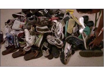 Largest Pile Of Shoes