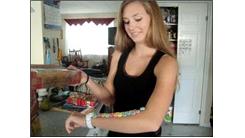 Most Fruit Loops Balanced On Arm While Holding A Box Of Yeast Rolls