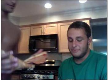 Most Pizza Slice Face Slaps In 15 Seconds