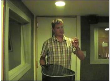 Most Consecutive Table Tennis Ball Bounces Using Acoustic Guitar As A Paddle Using Both Hands