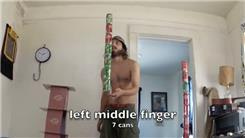 Tallest Soda Can Tower Balanced On Left Middle Finger