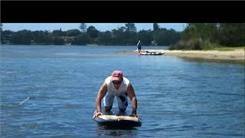 Most Push-Ups On A Floating Paddleboard In Four Minutes 