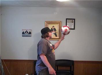 Longest Time To Spin A Soccer Ball On Finger