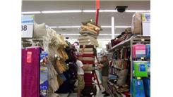 Tallest Pillow Tower Built Inside A Walmart