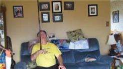 Longest Time To Balance A Floor Sweeper On Back Of Hand