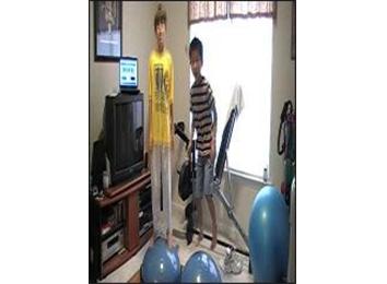Most Bounces On A BOSU By Two Boys In One Minute