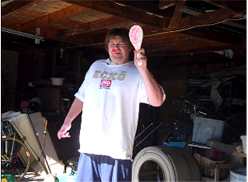Most Horizontal Paddle Ball Hits In 30 Seconds