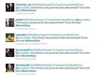 Largest Group Of Fangirls To Tweet @JimmyFallon At Once