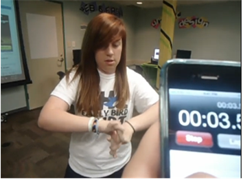 Fastest Time To Twist All Fingers Over One Another