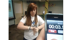 Fastest Time To Twist All Fingers Over One Another