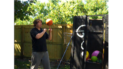 Longest Time To Spin A Mini Basketball On Finger Using Other Hand To Tap Ball