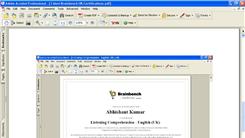 Most Brainbench UK Certificates Received