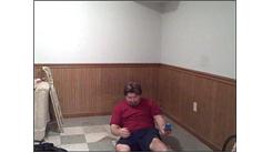 Most Consecutive Bounces Of A Table Tennis Ball Using A Rubik's Cube While Lying Down