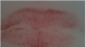 Most Twitpics Of Lip Prints Shared During A One Hour Twitter Party