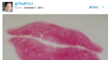 Most Twitpics Of Lip Prints Shared During A One Hour Twitter Party