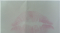 Most Twitpics Of Lip Prints Shared During A One Hour Twitter Party
