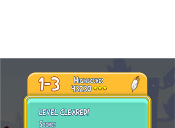 Highest Score On Level 1-3 Of 