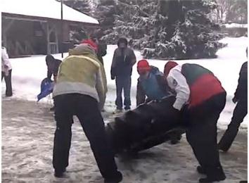 Fastest Time To Flip A 73-Kilogram Tire 5 Kilometers