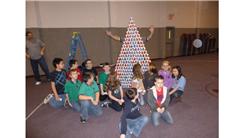 Largest Yogurt Cup Triangle