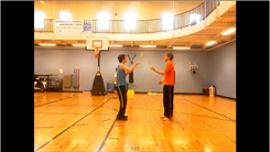 Most Passes While Juggling Three Balls In A Cascade Pattern While One Person Hula Hoops