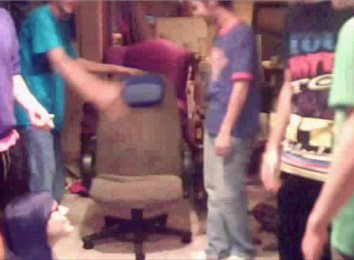Most People Sitting On An Office Chair At Once 