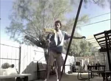 Longest Time To Balance A Broom On One Foot While Standing On A Slackline