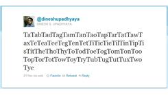 Most Words In A Tweet That Start With The Letter 'T'