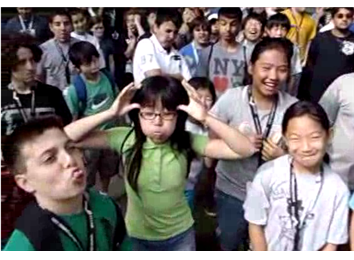 Largest Group Of People Making Silly Faces