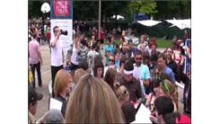 Most People Singing 'Saturday in the Park' By Chicago On A Saturday In A Park In Chicago